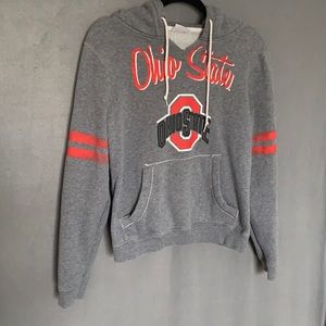Ohio State Gray Hoodie Sweatshirt